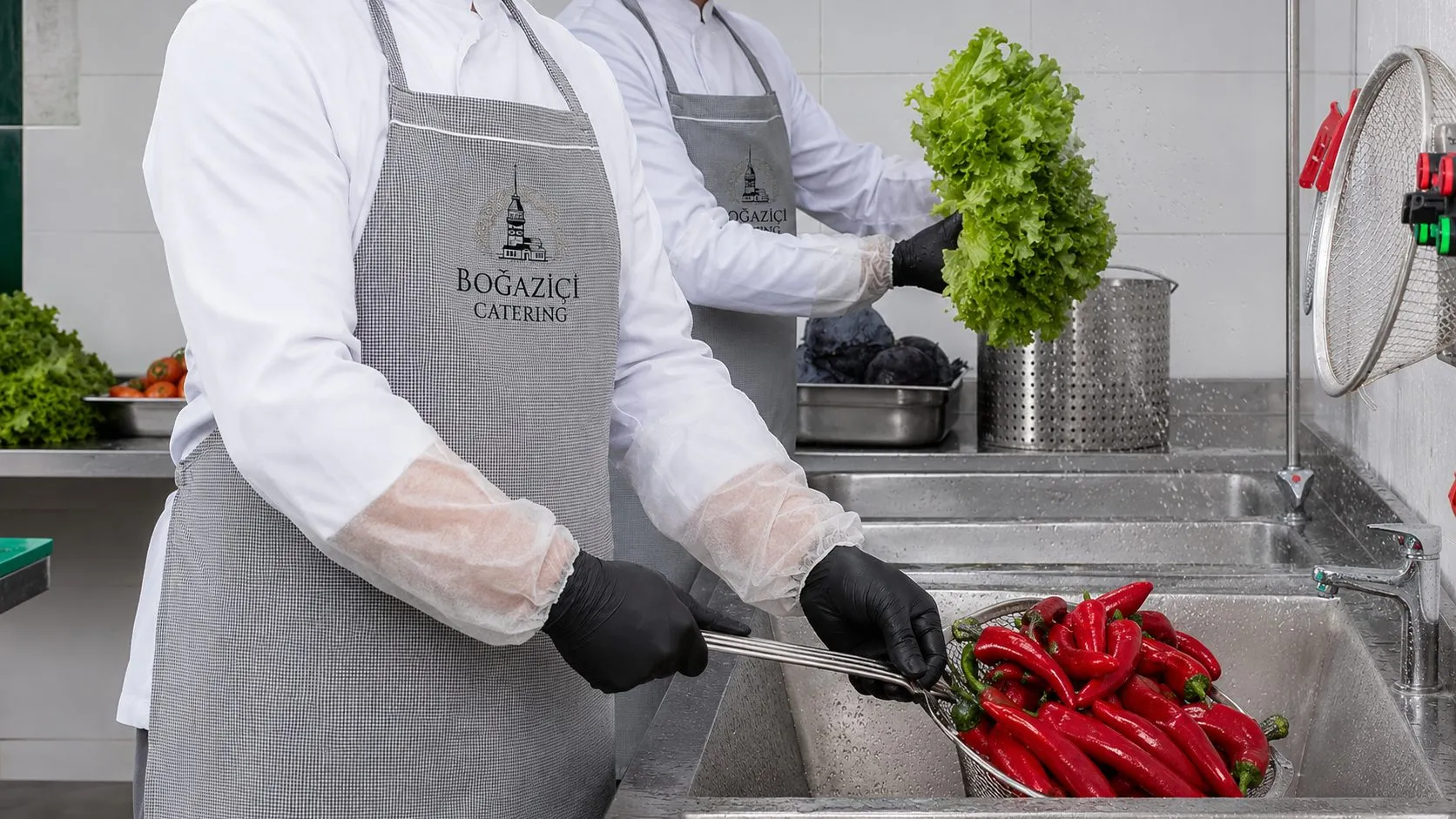 Bogazici Catering food preparation